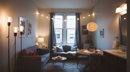 Small Apartment Lighting Ideas That Save Energy